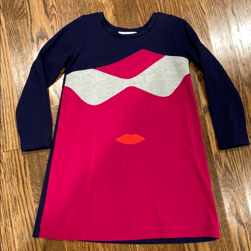 Halabaloo Girls Lips Dress-Sooo Cute! EUC